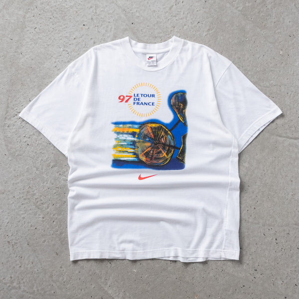 Vintage 1997 Tour de France Nike Tee - L