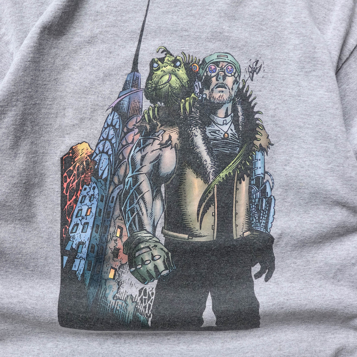 JNCO 2000 A.D Graphic Longsleeve Tee – 90s (S)