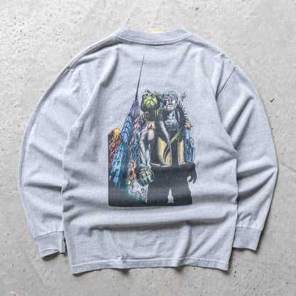JNCO 2000 A.D Graphic Longsleeve Tee – 90s (S)
