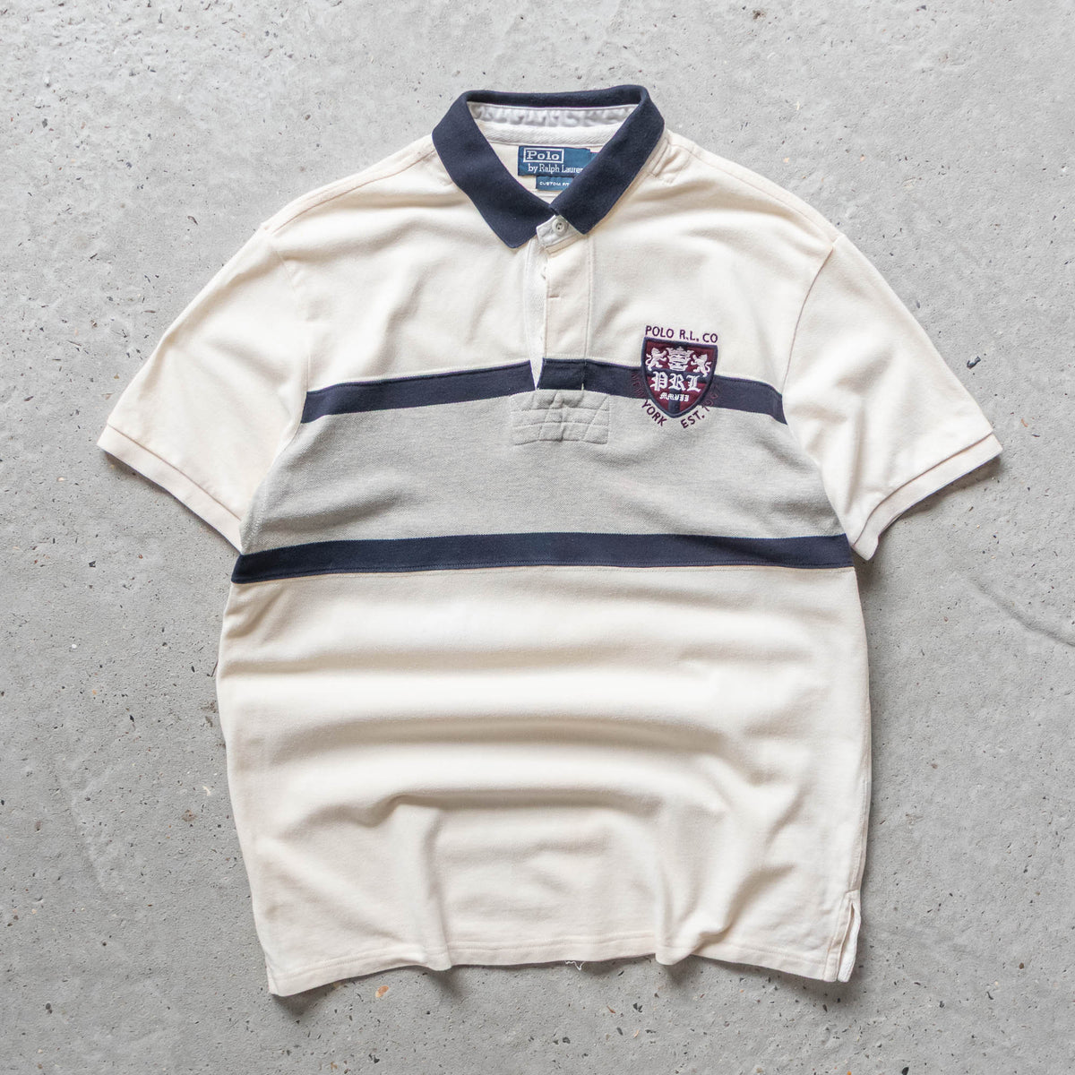 Polo Ralph Lauren Crest Rugby Polo – 2000s (L)