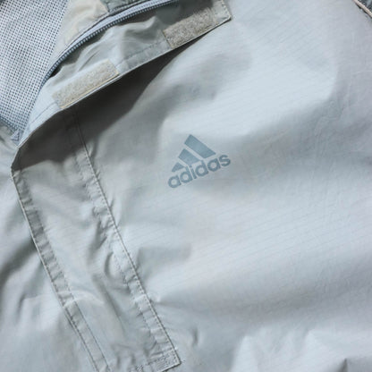 Adidas Two-Tone 1/4 Zip Windbreaker Jacket - 90s (M)