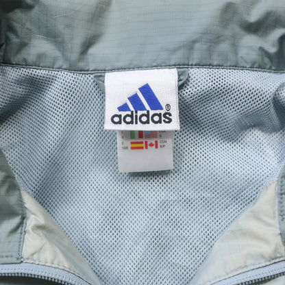 Adidas Two-Tone 1/4 Zip Windbreaker Jacket - 90s (M)