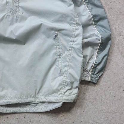 Adidas Two-Tone 1/4 Zip Windbreaker Jacket - 90s (M)