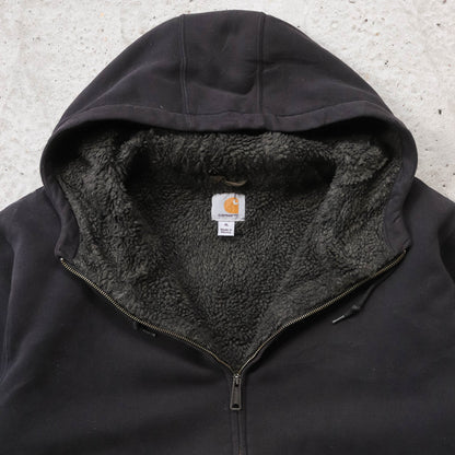 Carhartt Sherpa Lined Zip-Up Hoodie - 2000s (XL)