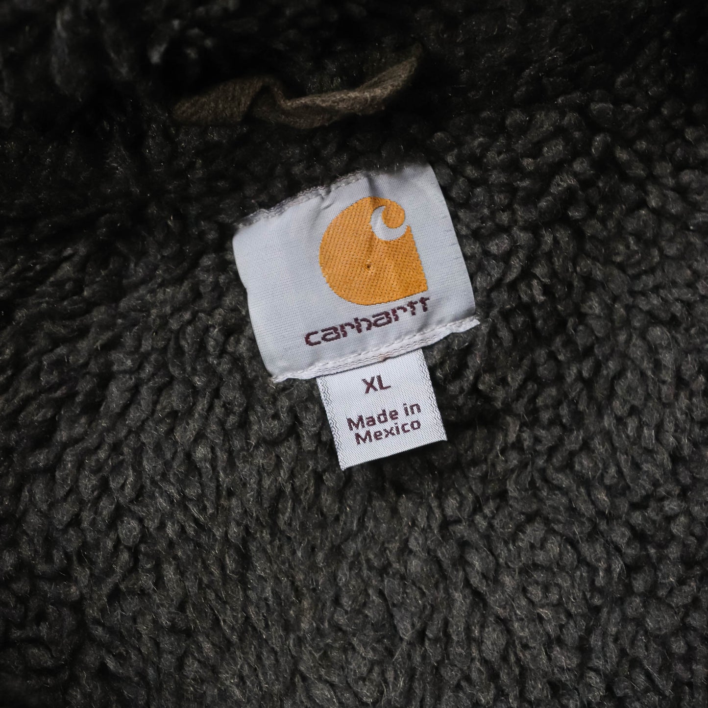 Carhartt Sherpa Lined Zip-Up Hoodie - 2000s (XL)