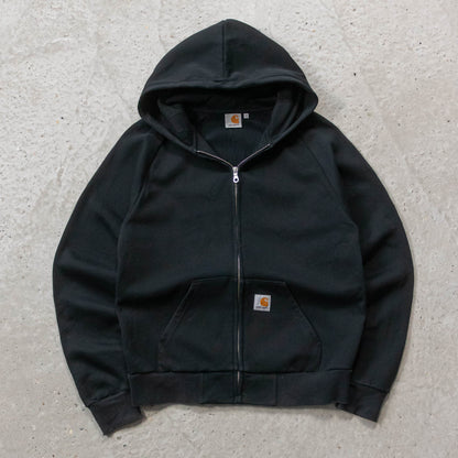Carhartt Logo Patch Zip-Up Hoodie - 2000s (S)