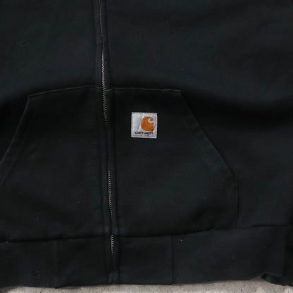 Carhartt Logo Patch Zip-Up Hoodie - 2000s (S)