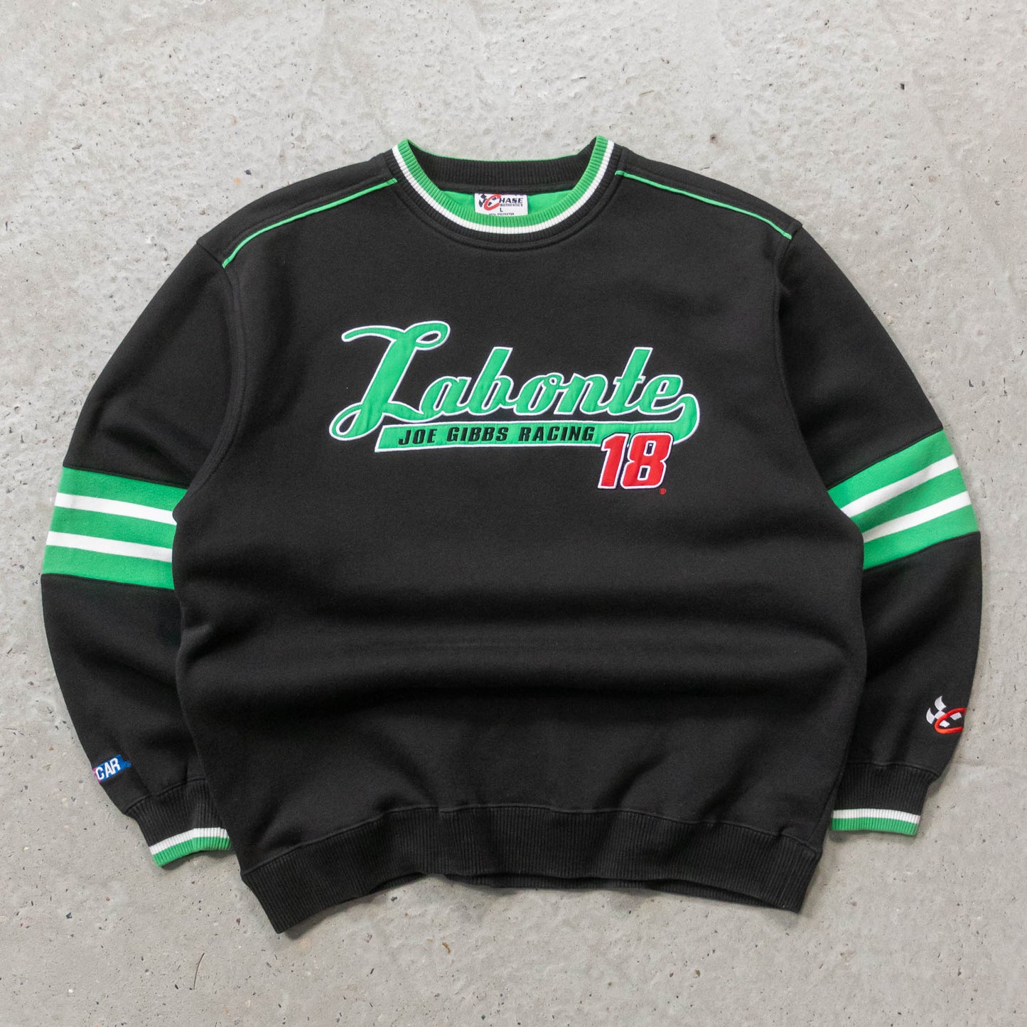 Bobby Labonte NASCAR Embroidered Sweatshirt - 90s (L)