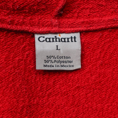 Carhartt Logo Patch Zip-Up Hoodie - 2000s (L)