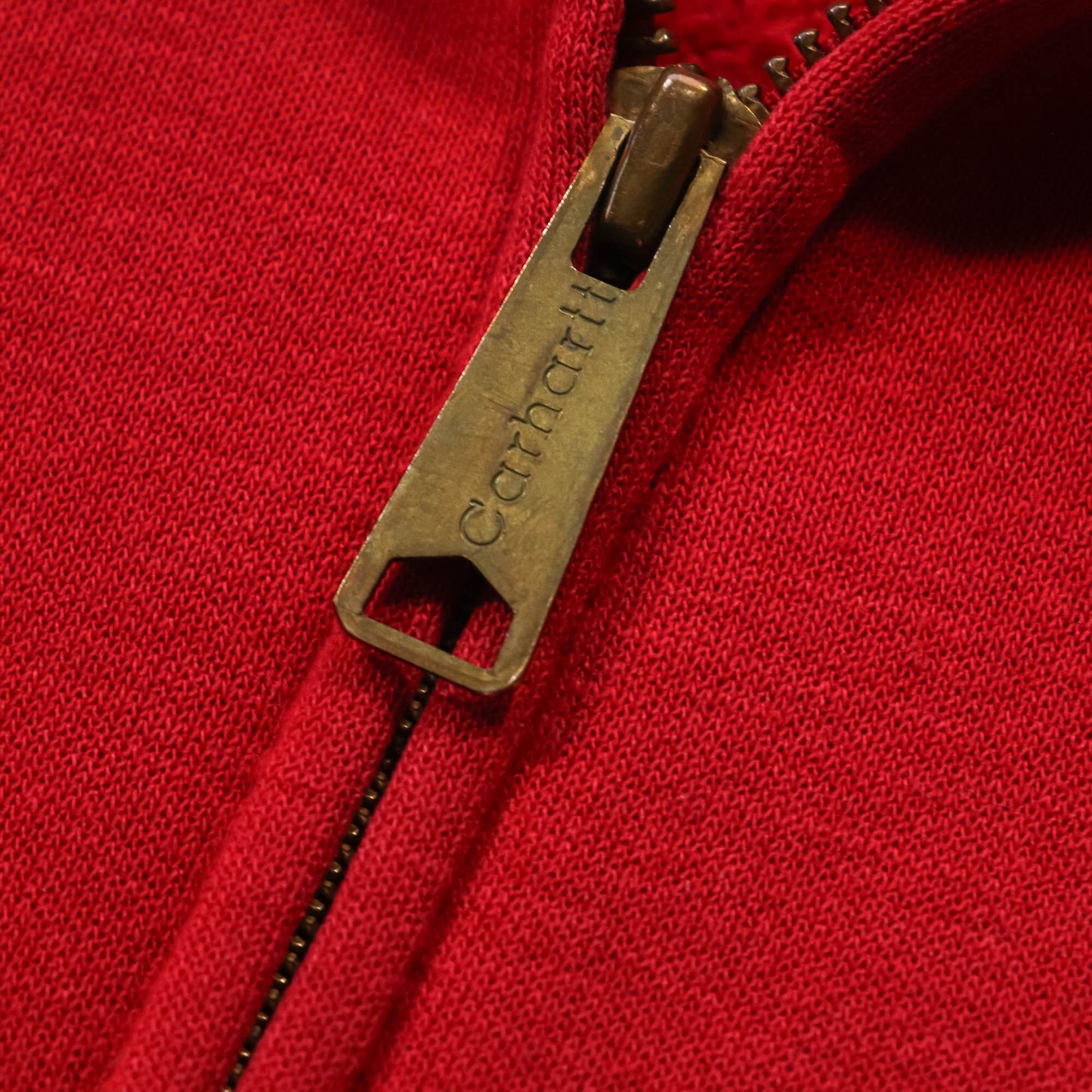 Carhartt Logo Patch Zip-Up Hoodie - 2000s (L)