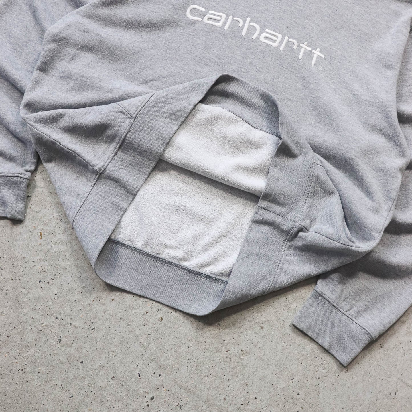 Carhartt Embroidered Spellout Hoodie - 2000s (L)