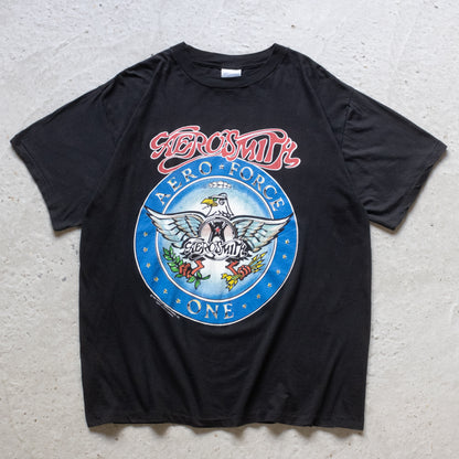 Vintage 1990 Aerosmith Aero Force One Tour Tee - XL