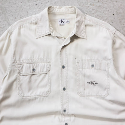 Calvin Klein Jeans Button Up Shirt - 90s (L)