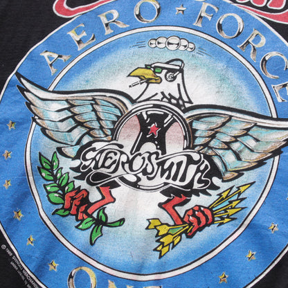 Vintage 1990 Aerosmith Aero Force One Tour Tee - XL