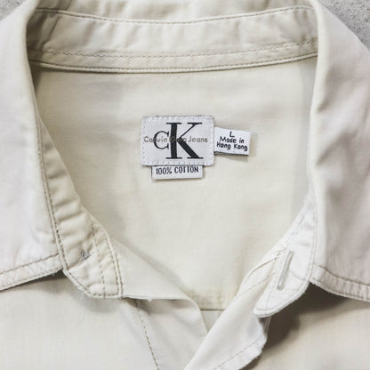 Calvin Klein Jeans Button Up Shirt - 90s (L)