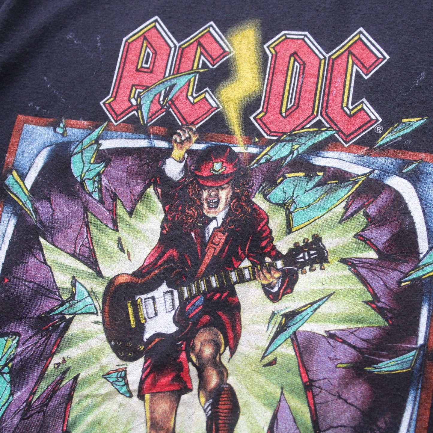 Vintage 1988 AC/DC Blow Up Your Video Tour Tee - XL