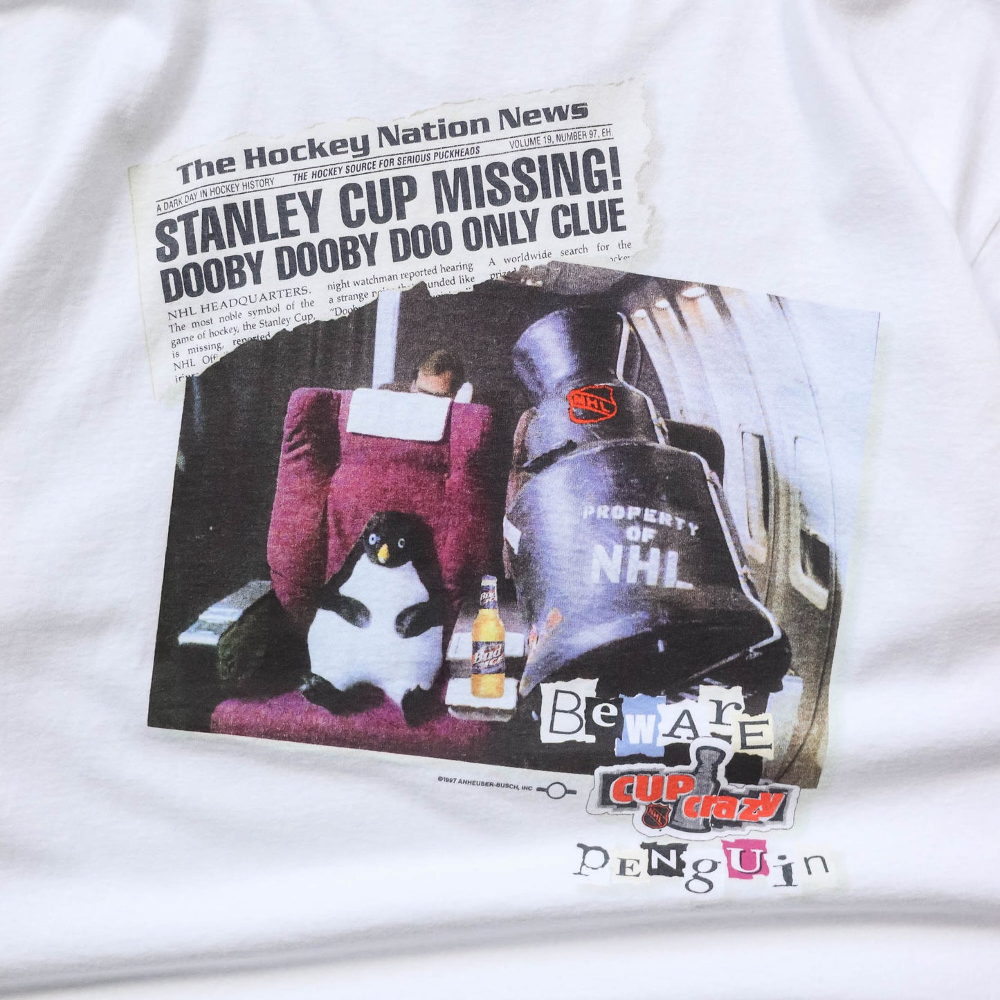 Budweiser Bud Ice NHL Stanley Cup Tee - 90s (XL)