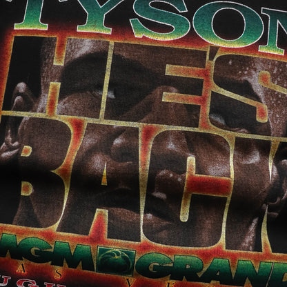 Mike Tyson 'He's Back' MGM Grand Boxing Tee - 1995 (L)