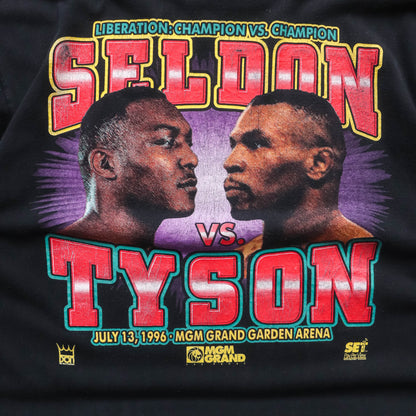 Mike Tyson vs Bruce Seldon MGM Grand Boxing Tee - 1996 (XL)