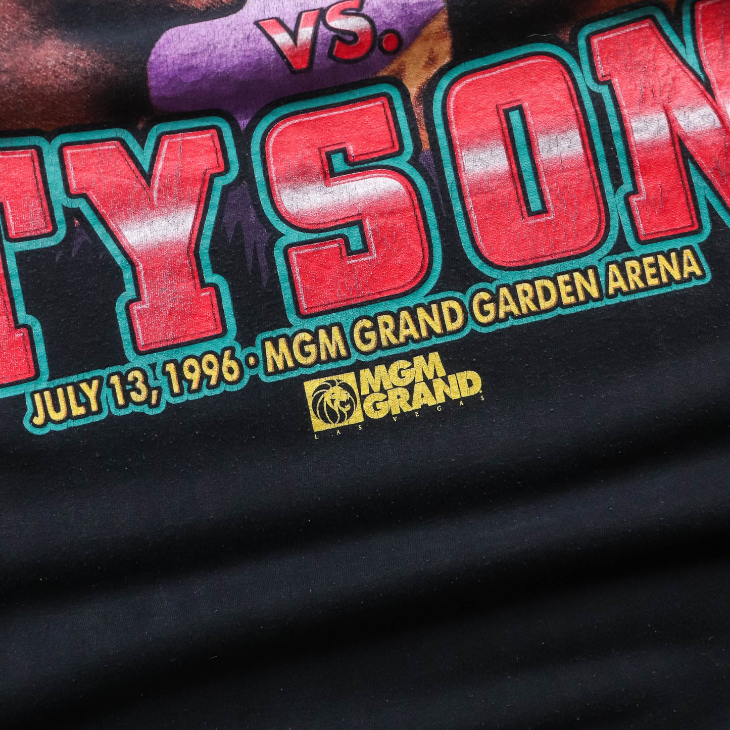 Mike Tyson vs Bruce Seldon MGM Grand Boxing Tee - 1996 (XL)