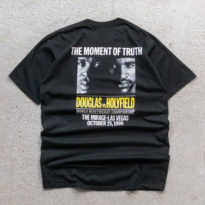 Evander Holyfield vs Buster Douglas Mirage Boxing Tee - 1990 (XL)