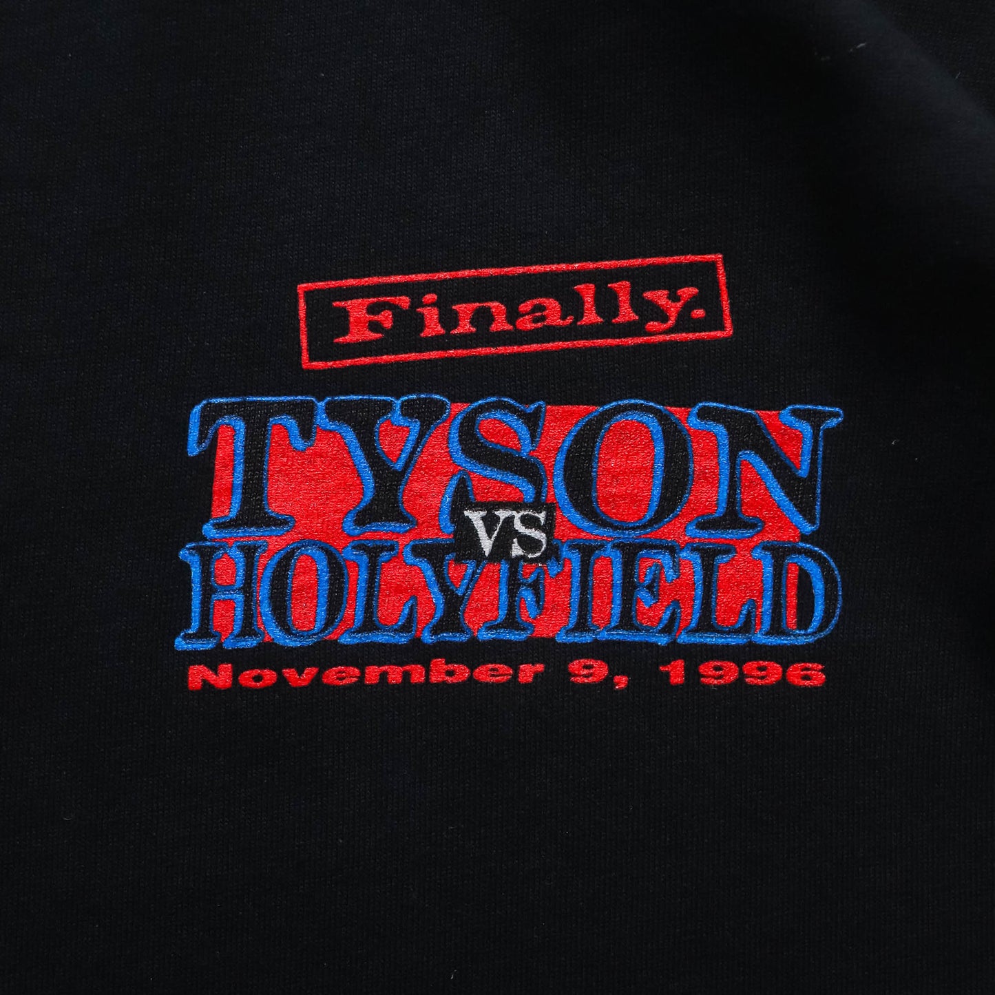Mike Tyson vs Evander Holyfield MGM Grand Boxing Tee - 1996 (XL)