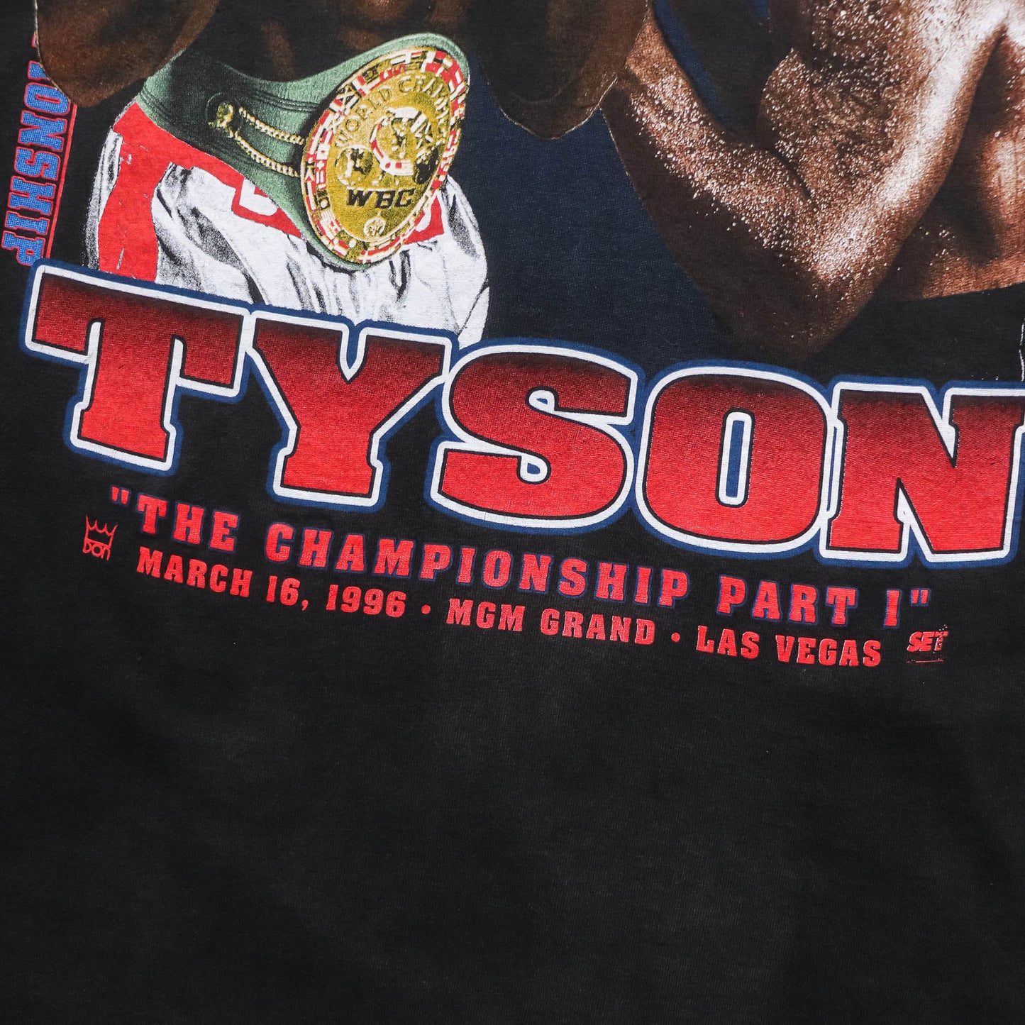 Mike Tyson vs Frank Bruno MGM Grand Boxing Tee - 1996 (XL)