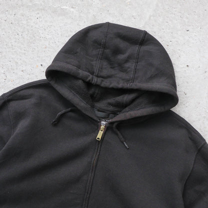 Carhartt Logo Patch Zip-Up Hoodie – 2000s (XXL)