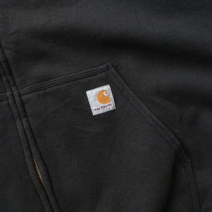 Carhartt Logo Patch Zip-Up Hoodie – 2000s (XXL)