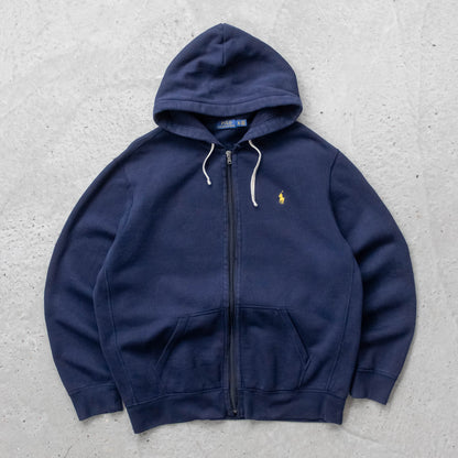 Polo Ralph Lauren Zip-Up Hoodie – 2000s (XL)