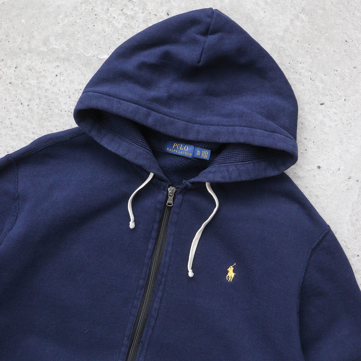 Polo Ralph Lauren Zip-Up Hoodie – 2000s (XL)