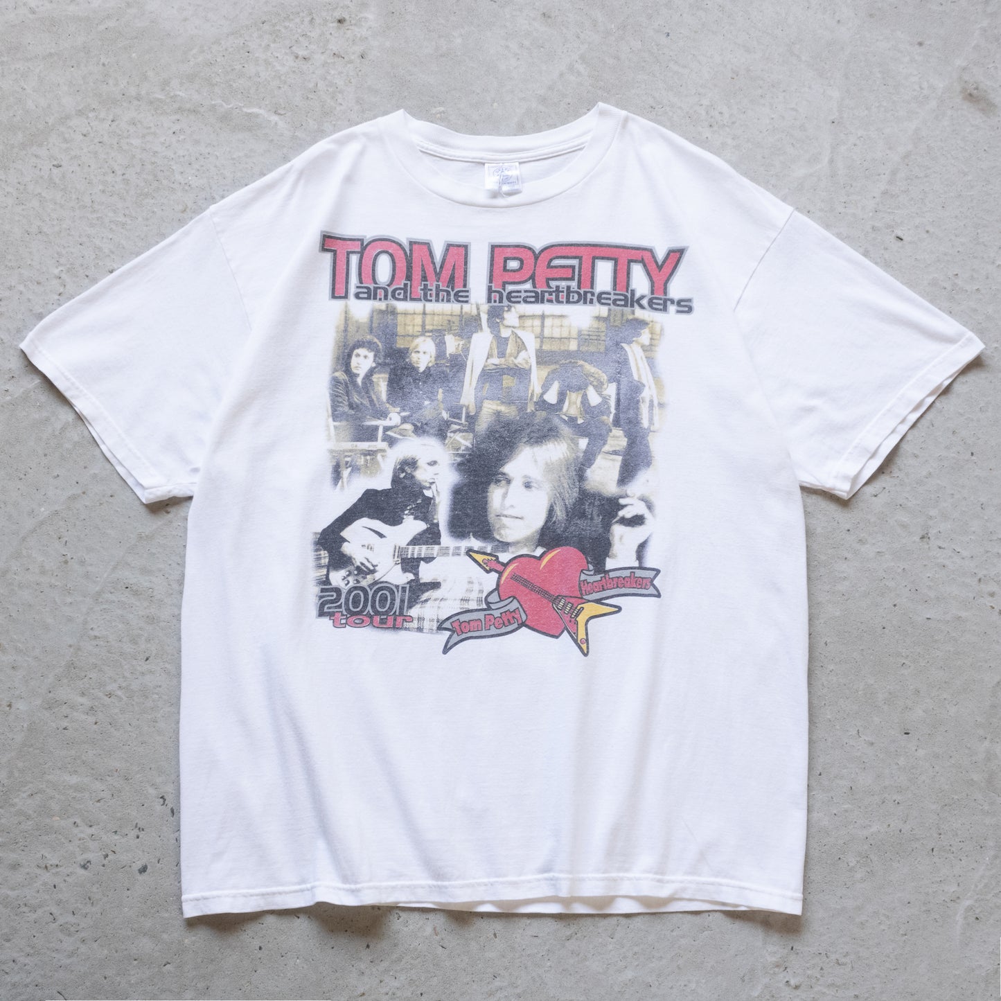 Vintage 2001 Tom Petty and The Heartbreakers Tour Tee - XL