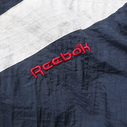 Reebok Big Logo Windbreaker Jacket - 90s (XL)