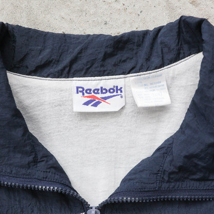 Reebok Big Logo Windbreaker Jacket - 90s (XL)
