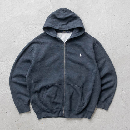 Polo Ralph Lauren Zip-Up Hoodie – 2000s (XXL)