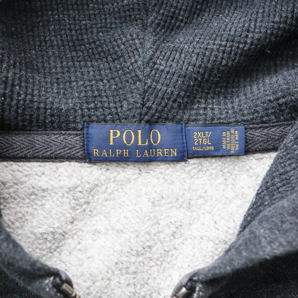 Polo Ralph Lauren Zip-Up Hoodie – 2000s (XXL)