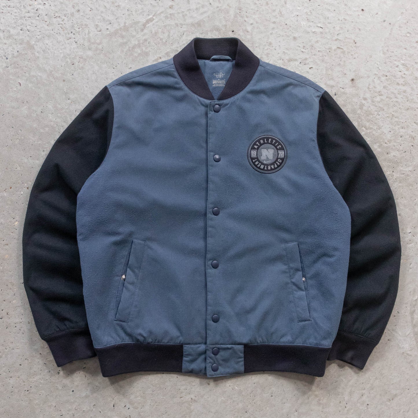 Nike Athletic Dept Quilted Varsity Jacket - 2000s (M)