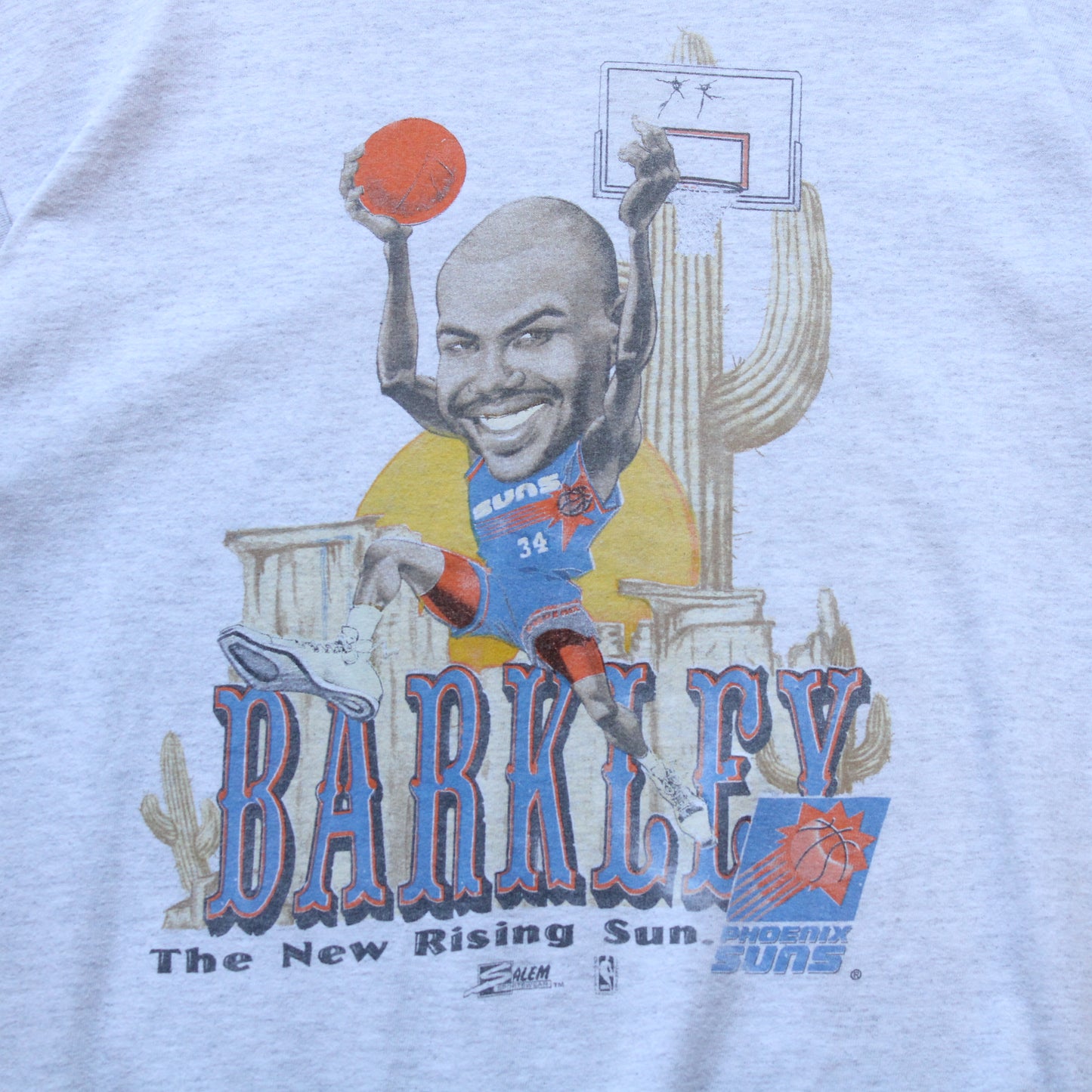 Vintage 1993 Charles Barkley Phoenix Suns NBA Tee - L