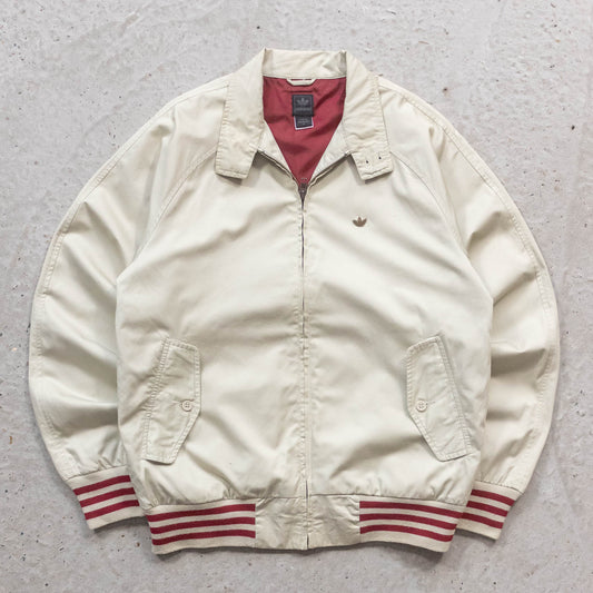 Adidas Trefoil Logo Harrington Jacket - 2000s (S)