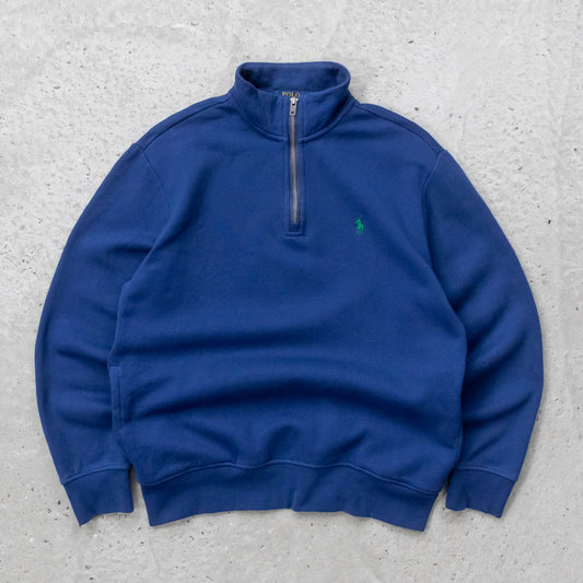 Polo Ralph Lauren 1/4 Zip Sweatshirt - 2000s (M)