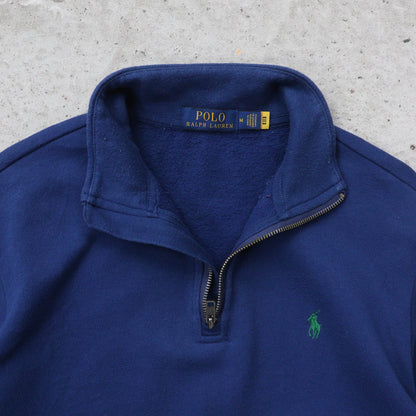 Polo Ralph Lauren 1/4 Zip Sweatshirt - 2000s (M)
