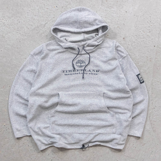 Timberland Performance Embroidered Terry Cloth Hoodie - 90s (M)