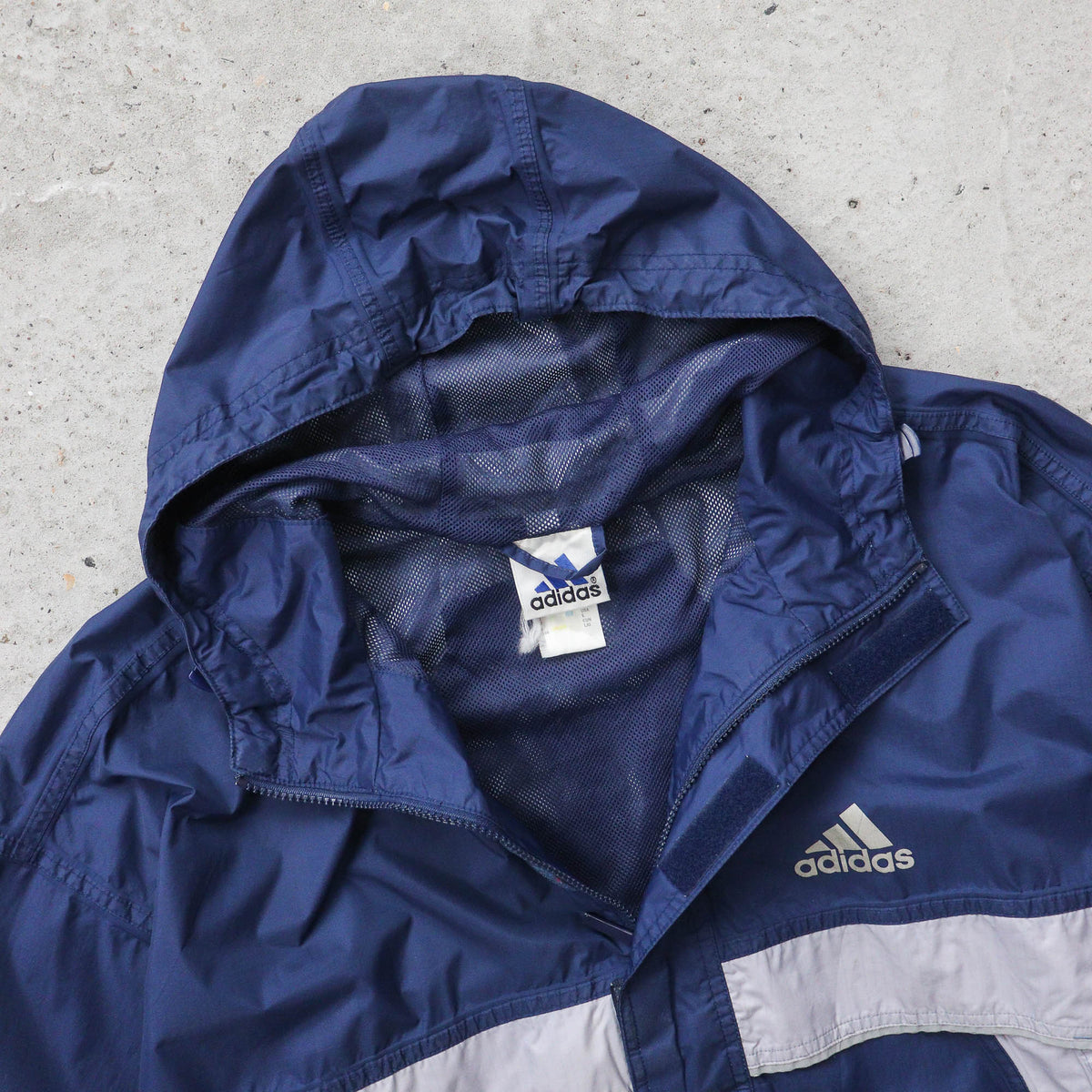 Adidas Two-Tone 1/4 Zip Anorak Jacket – 2000s (L)