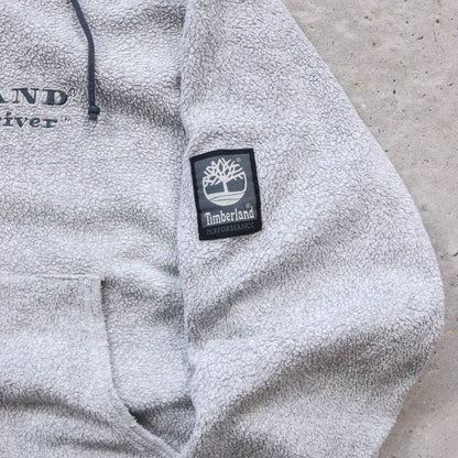 Timberland Performance Embroidered Terry Cloth Hoodie - 90s (M)