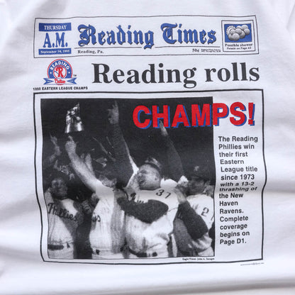 Philadelphia Phillies Front Pages MLB Tee - 1995 (XL)