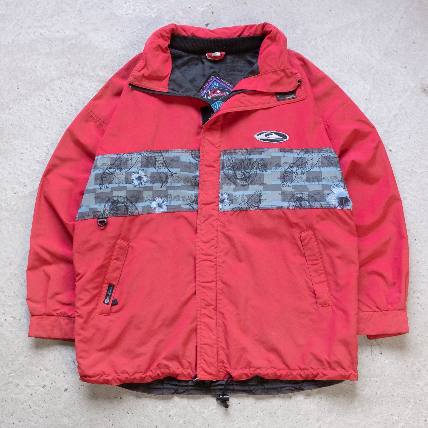 Vintage 90s Quiksilver Ski Jacket - XL