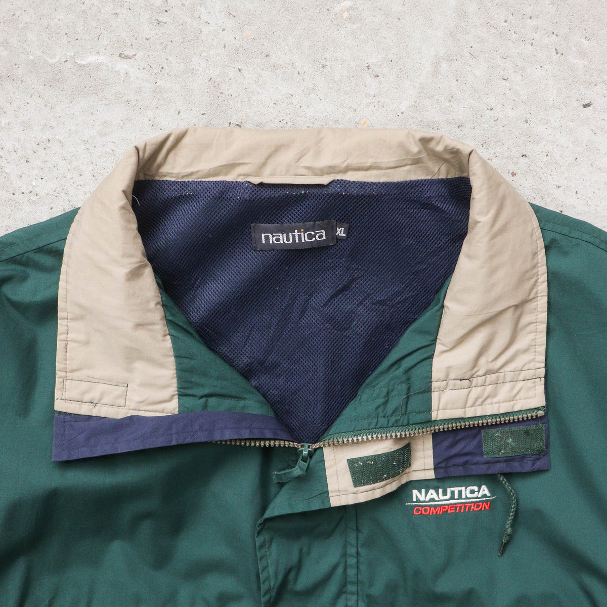 Nautica Competition Spellout Sailing Jacket – 90s (XL)
