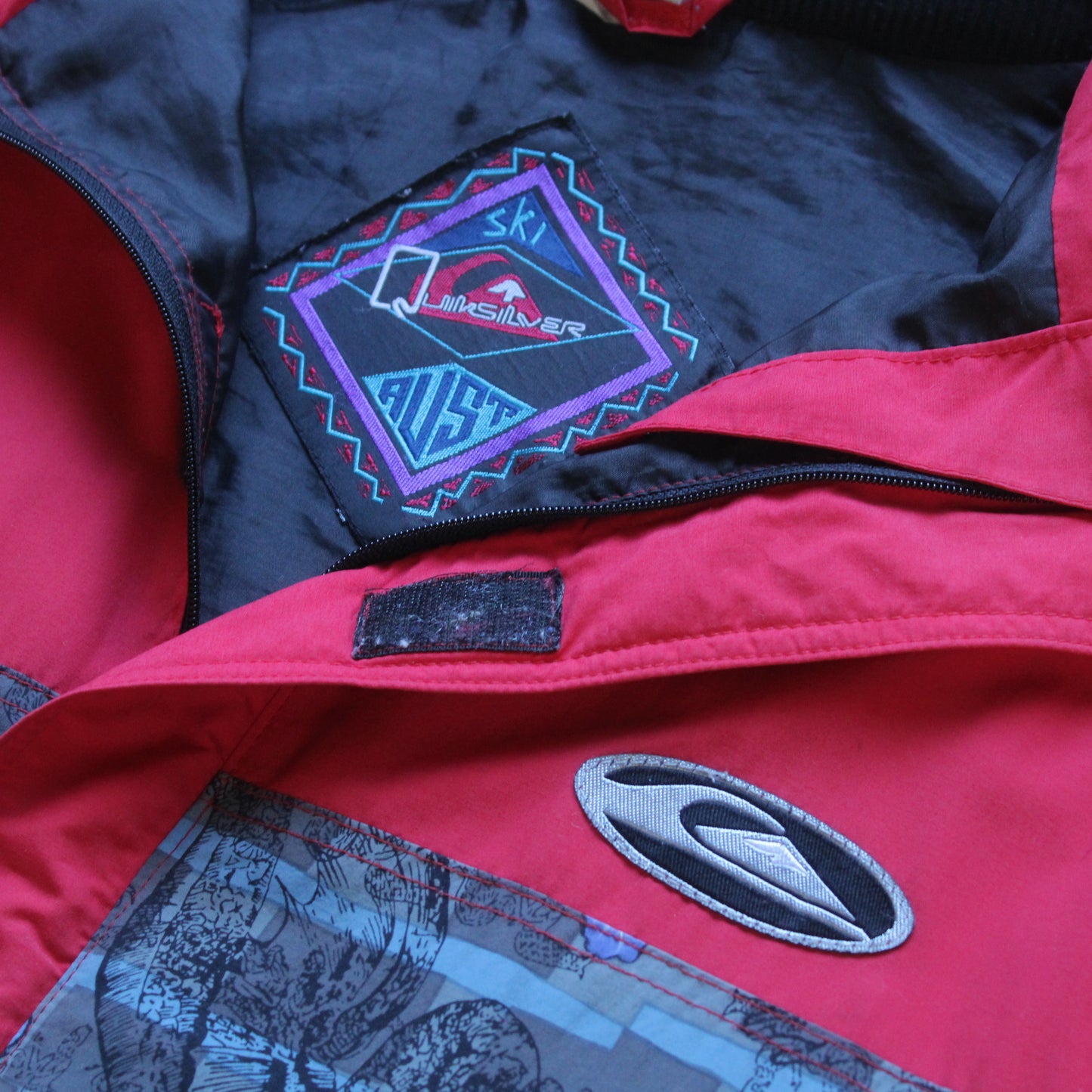 Vintage 90s Quiksilver Ski Jacket - XL