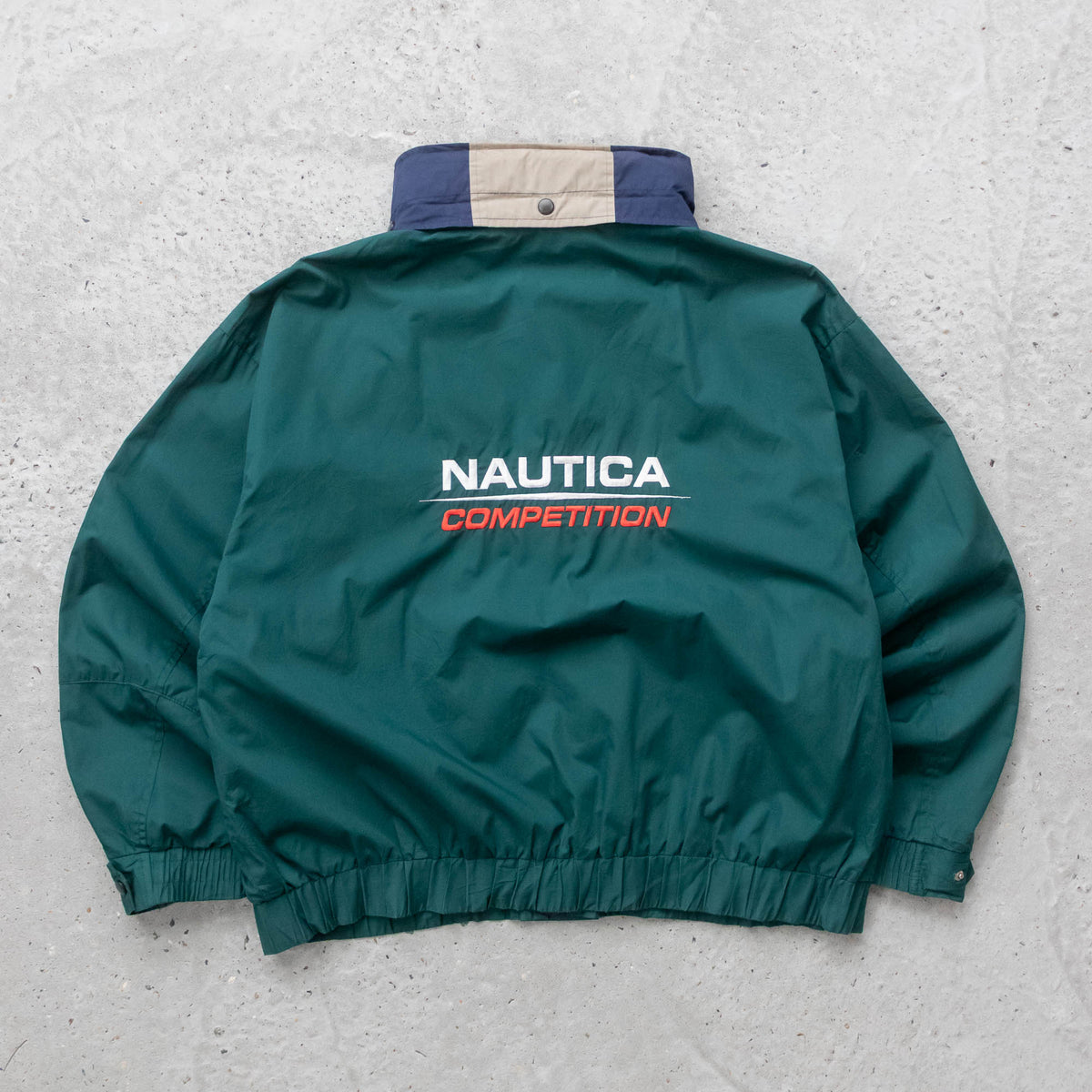 Nautica Competition Spellout Sailing Jacket – 90s (XL)