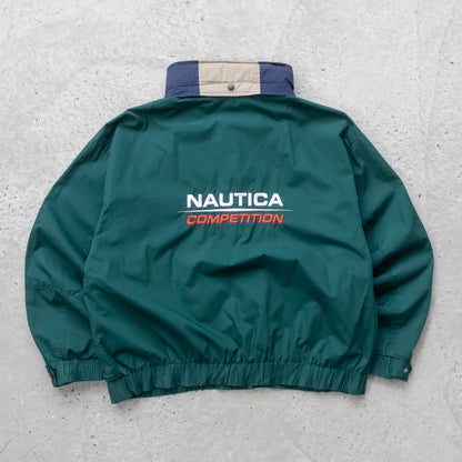 Nautica Competition Spellout Sailing Jacket – 90s (XL)